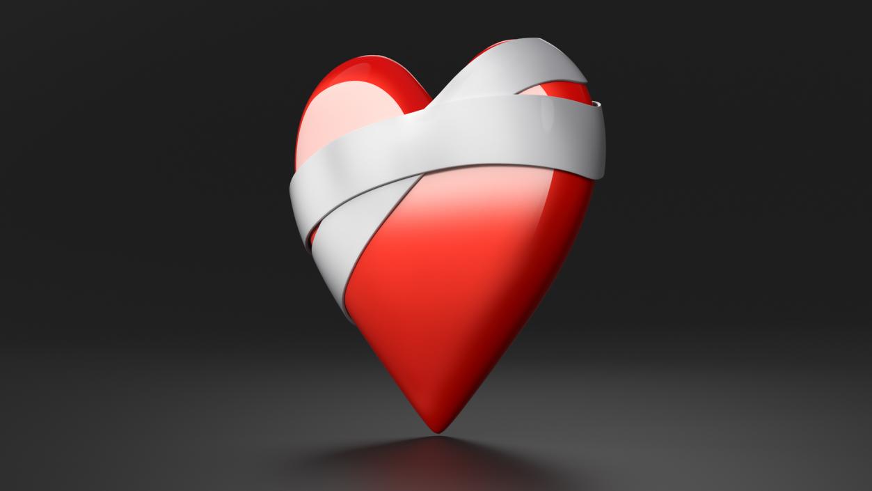 Emoji Mending Heart 3D model