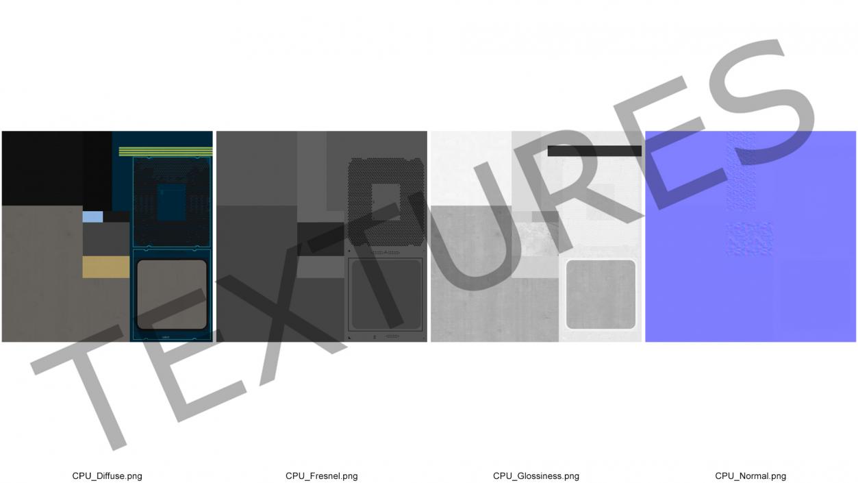 Main Processor 3D model