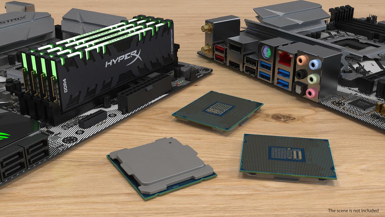 Main Processor 3D model