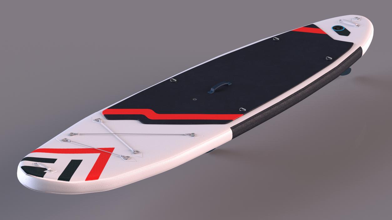 3D Windsurf SUP Red