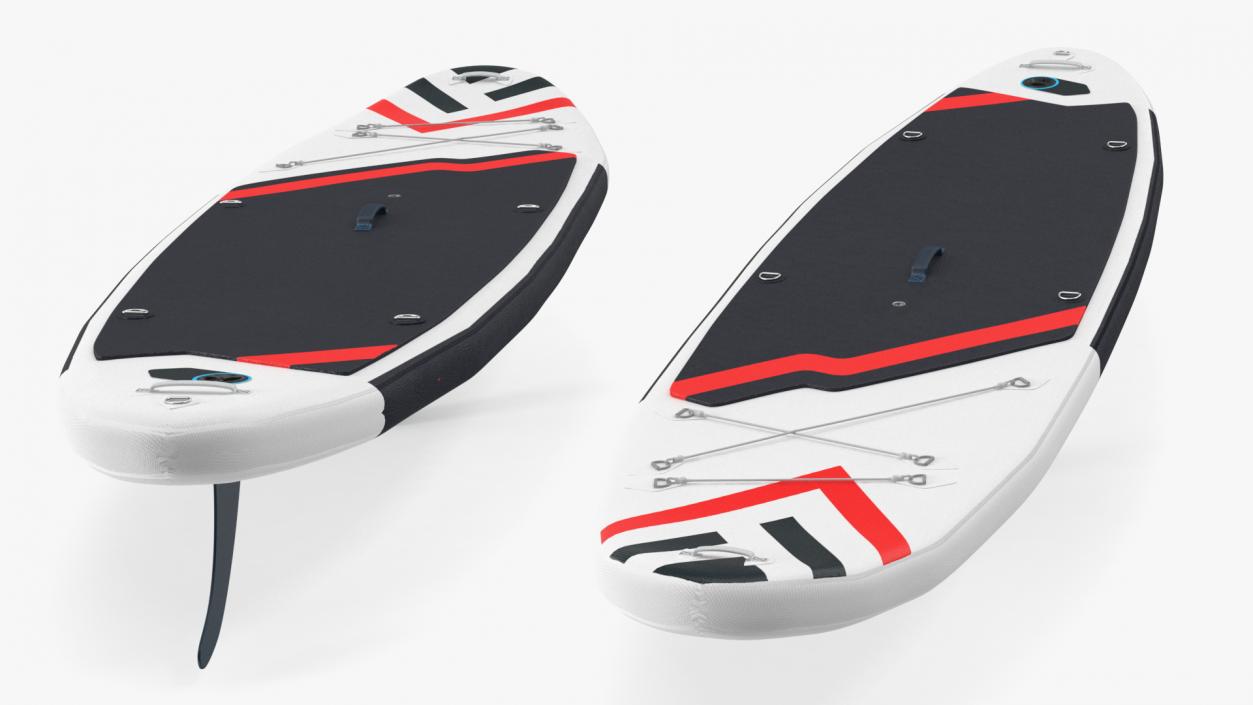 3D Windsurf SUP Red