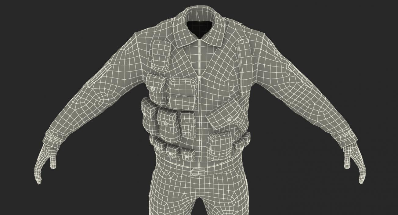 3D Military Uniform