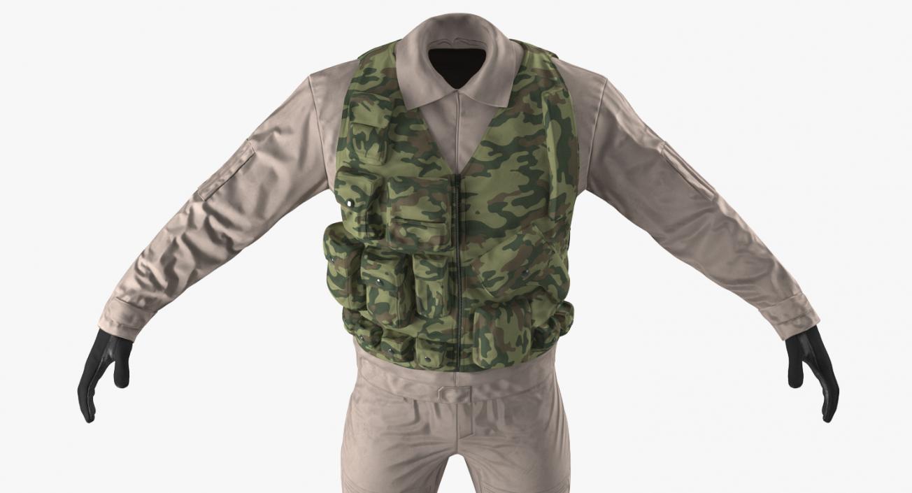 3D Military Uniform