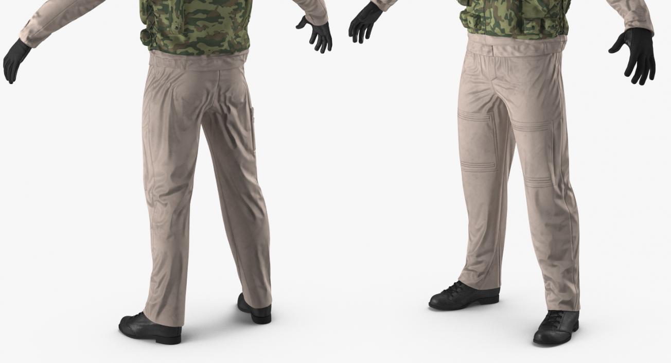 3D Military Uniform