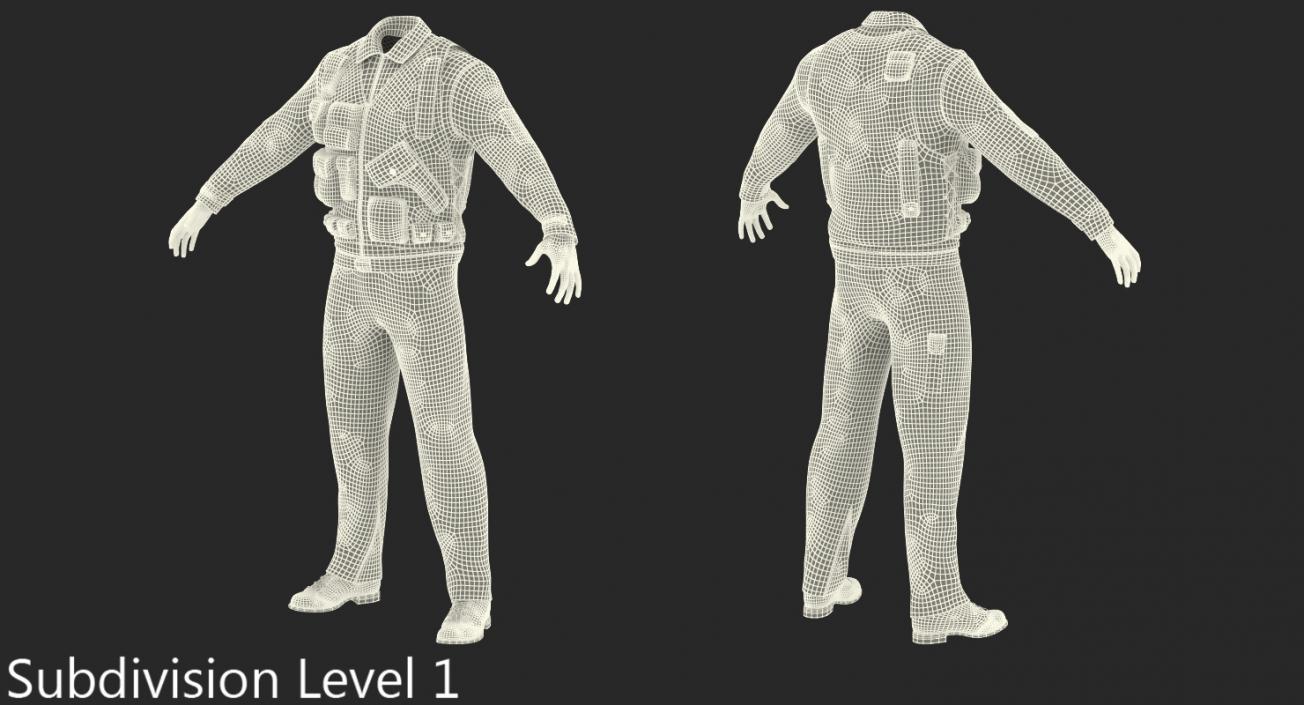 3D Military Uniform