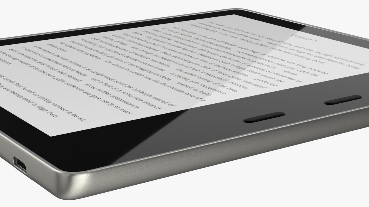 3D Kindle Oasis E-Reader