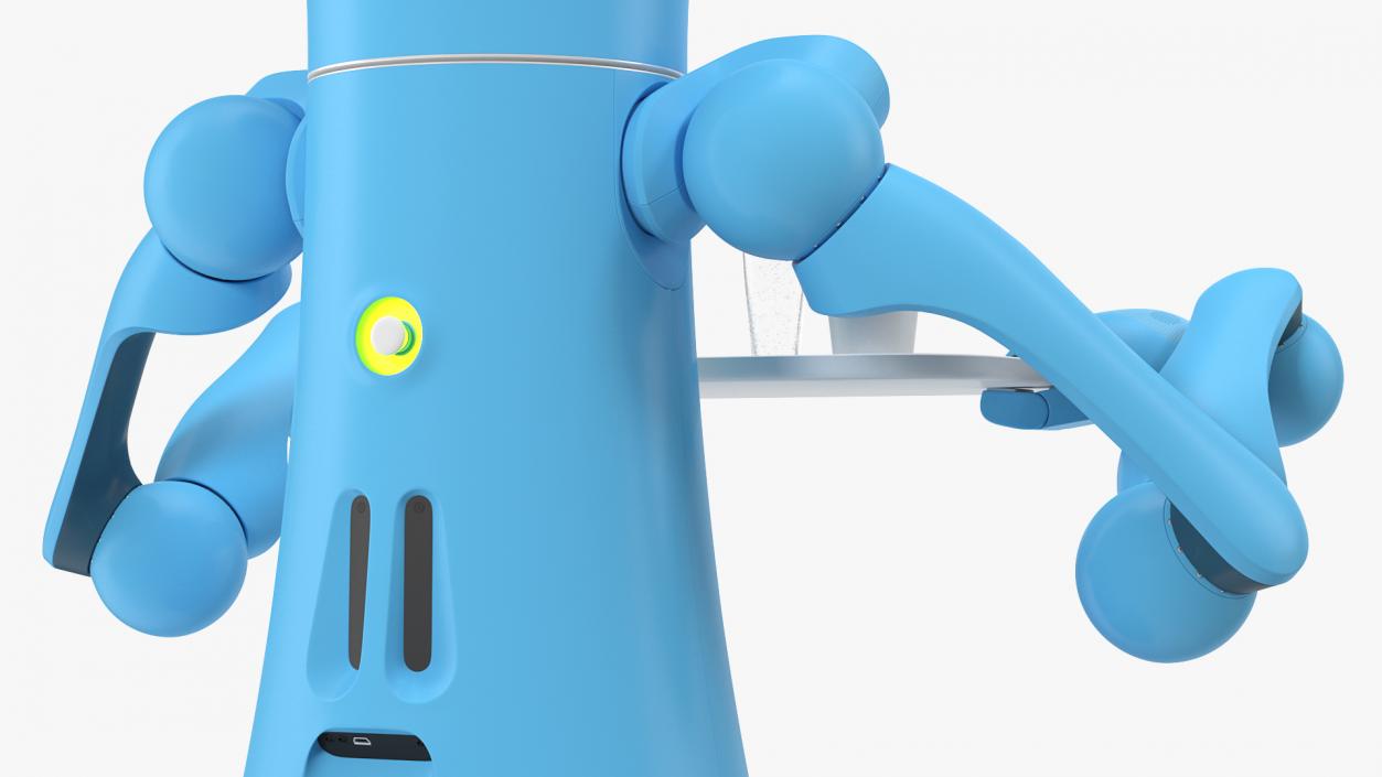 3D model Medical Service Robot with Medicine