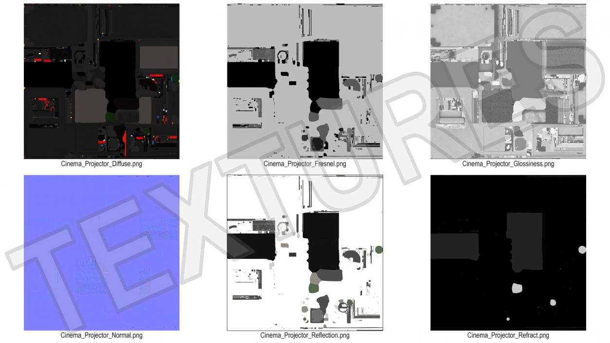 3D Smart Laser Cinema Projector model