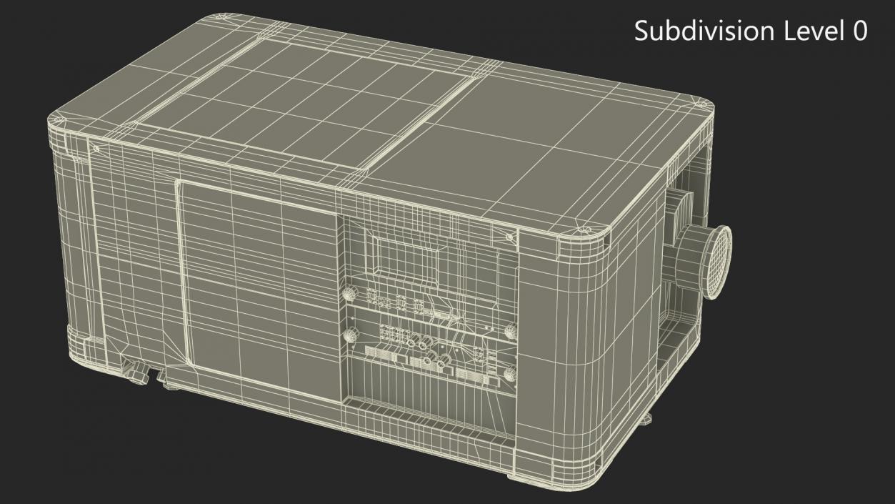 3D Smart Laser Cinema Projector model