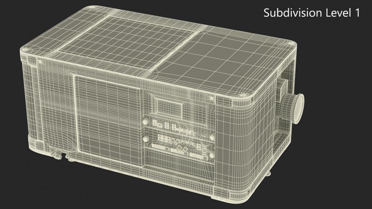 3D Smart Laser Cinema Projector model