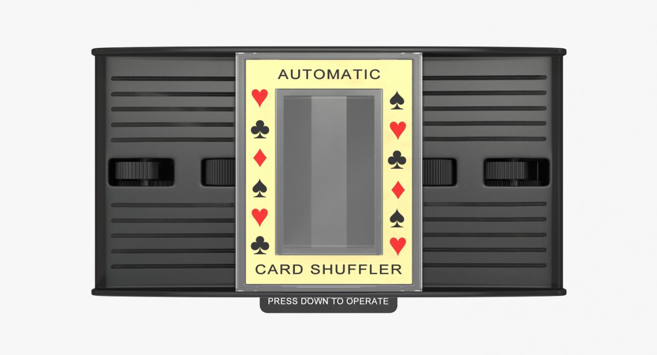 3D Card Shuffler model