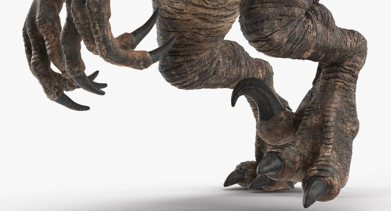 3D model Velociraptor Walking Pose