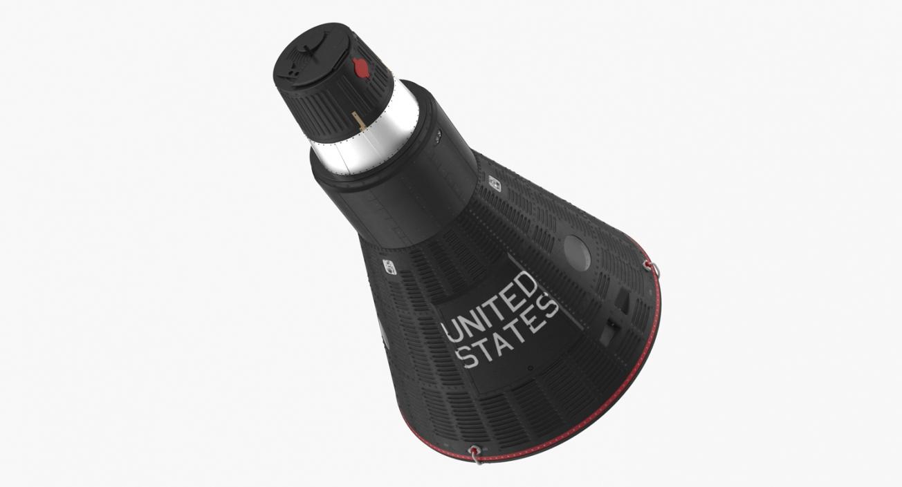 3D US Spacecraft Capsules Collection model