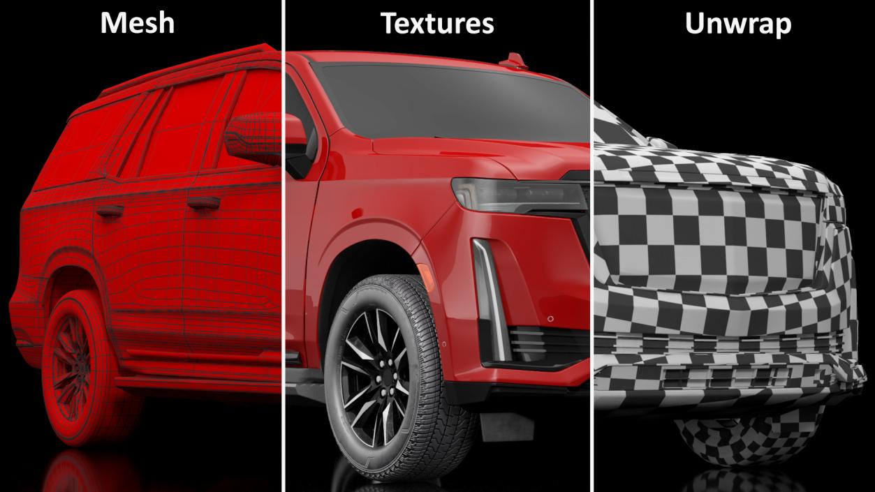 3D model Luxury Large SUV Exterior Only