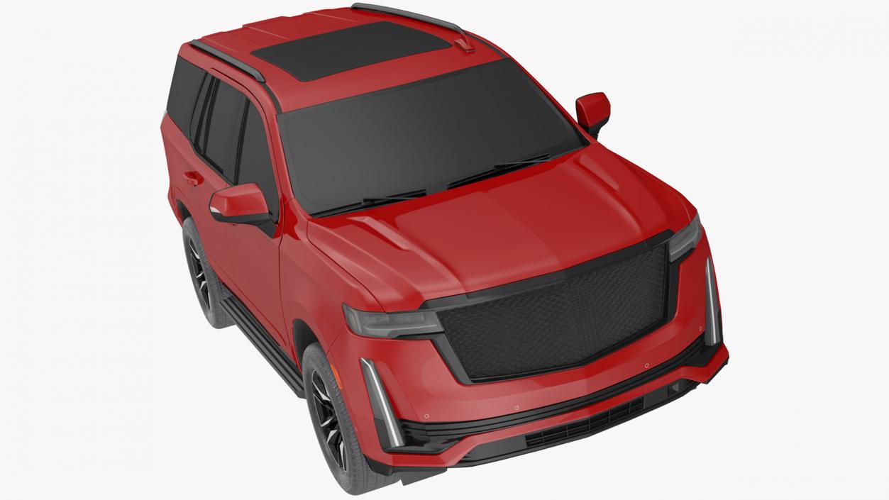 3D model Luxury Large SUV Exterior Only