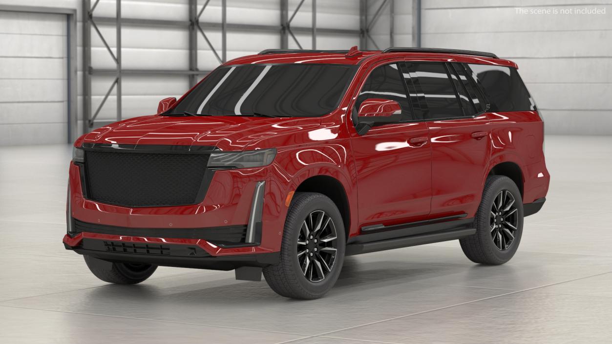 3D model Luxury Large SUV Exterior Only