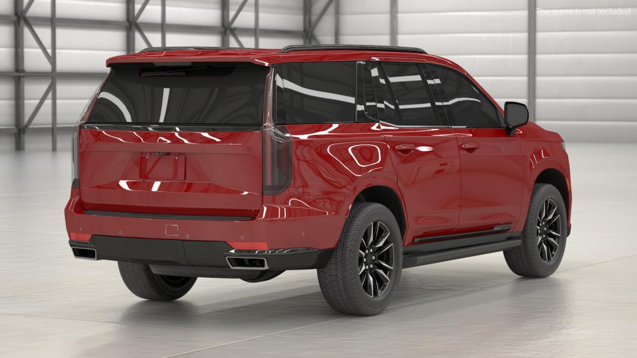 3D model Luxury Large SUV Exterior Only