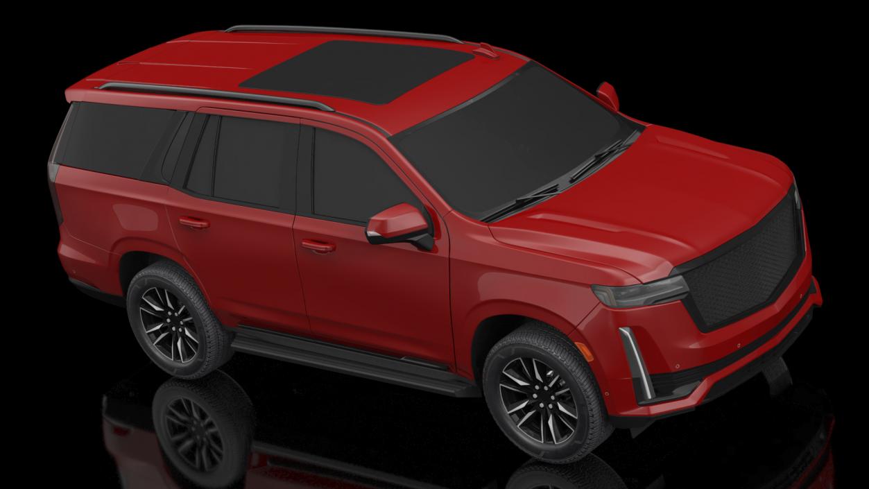 3D model Luxury Large SUV Exterior Only