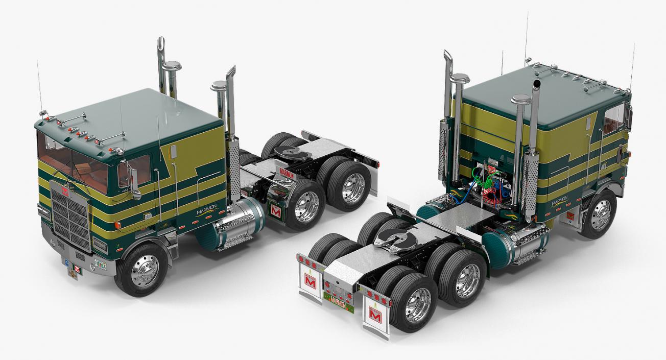 Marmon 110P Truck Rigged 3D model