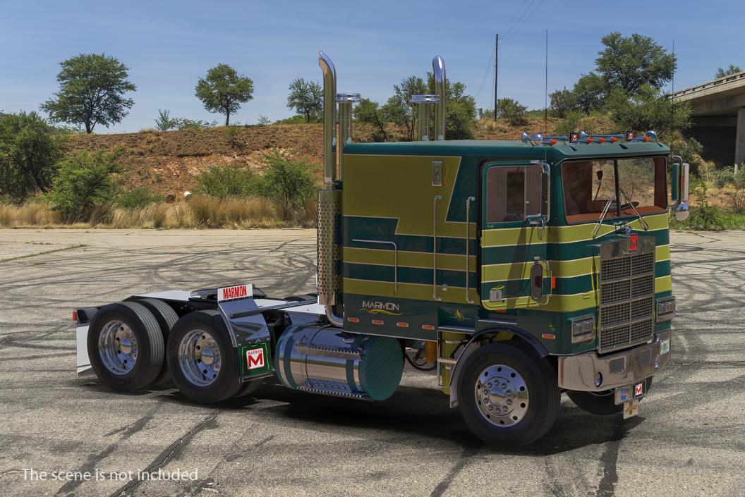 Marmon 110P Truck Rigged 3D model