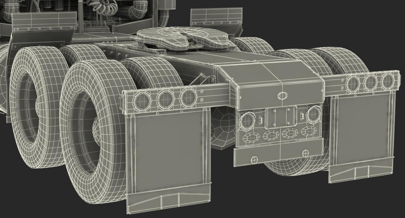 Marmon 110P Truck Rigged 3D model