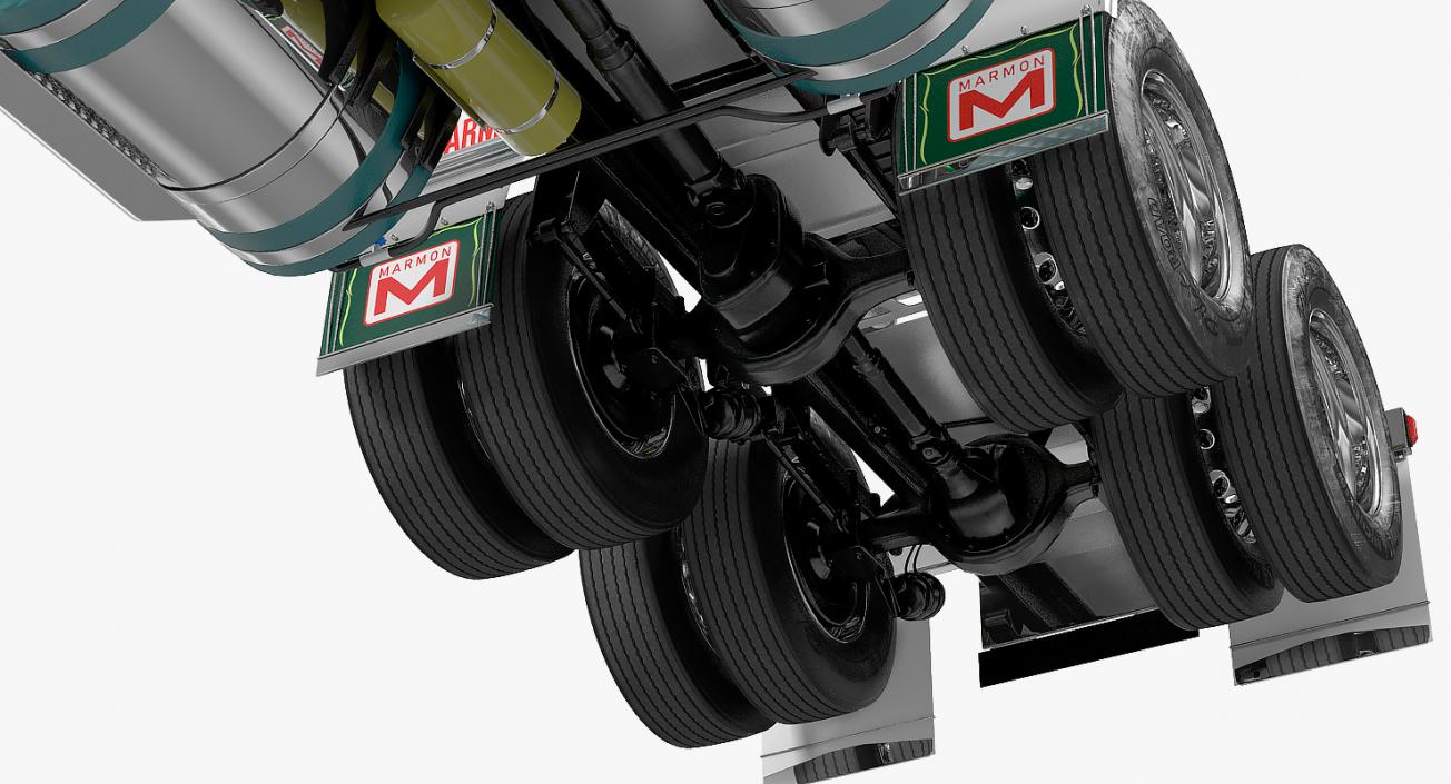 Marmon 110P Truck Rigged 3D model