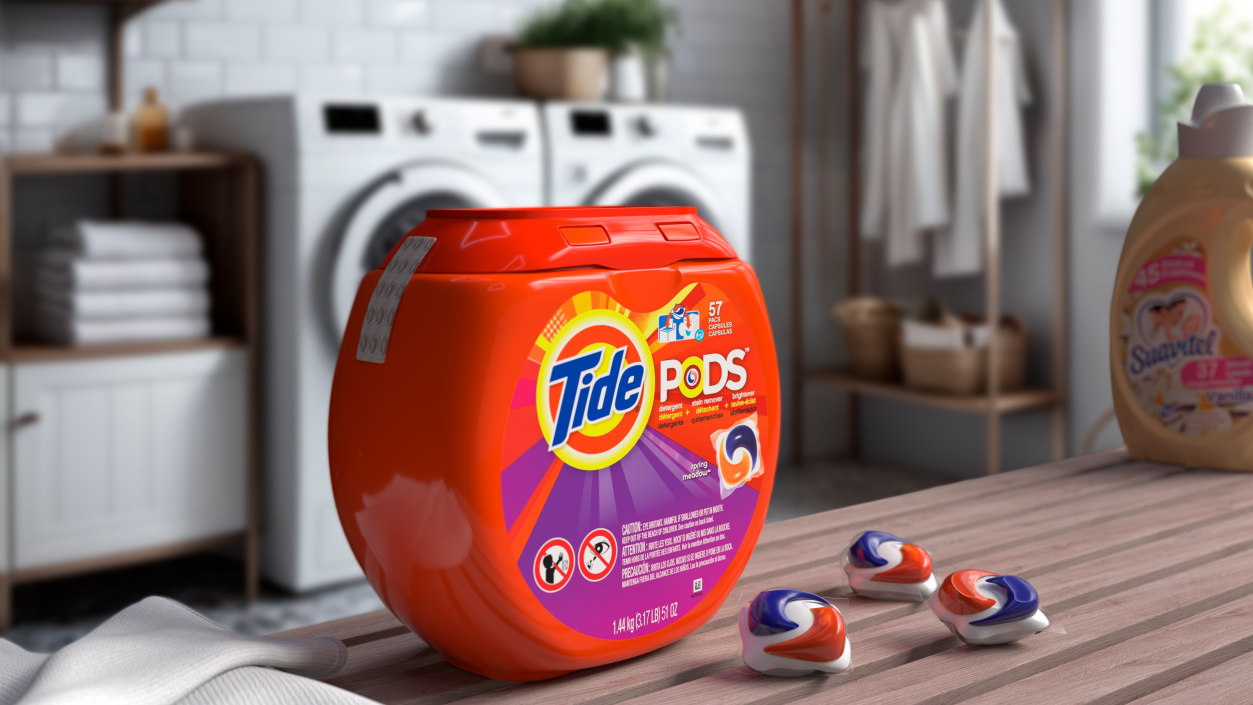 3D Tide Detergent Soap Pods 2