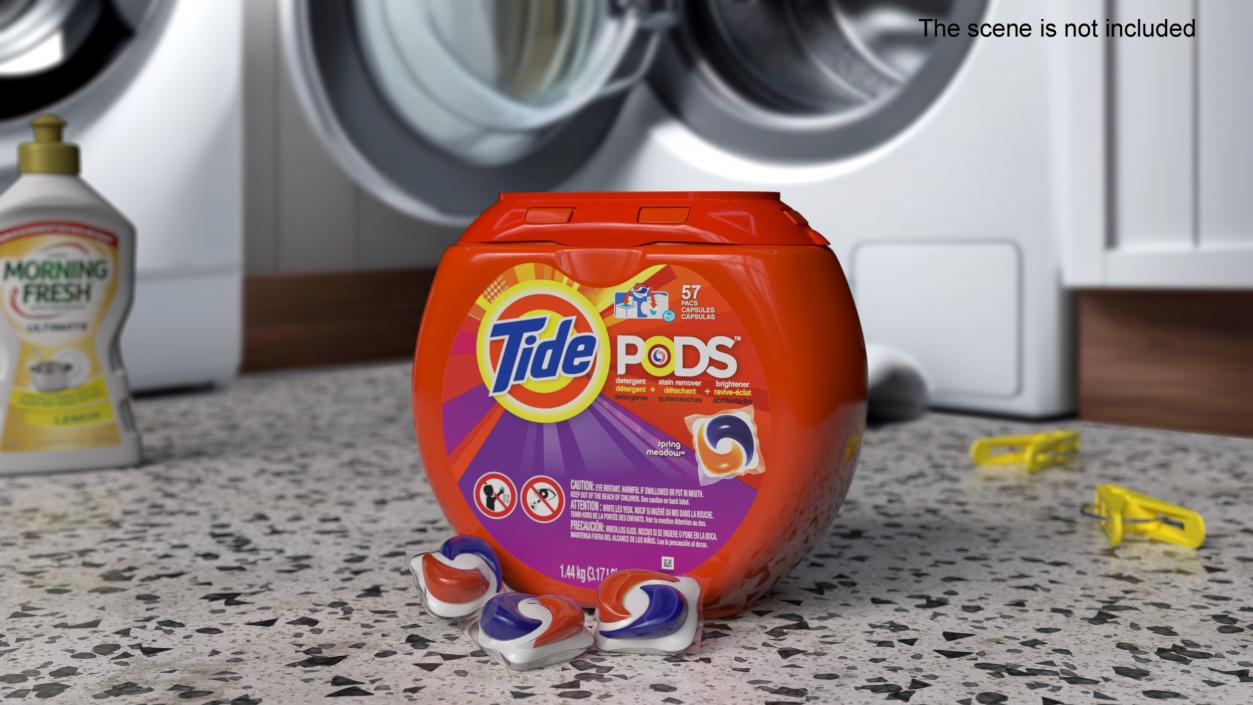 3D Tide Detergent Soap Pods 2