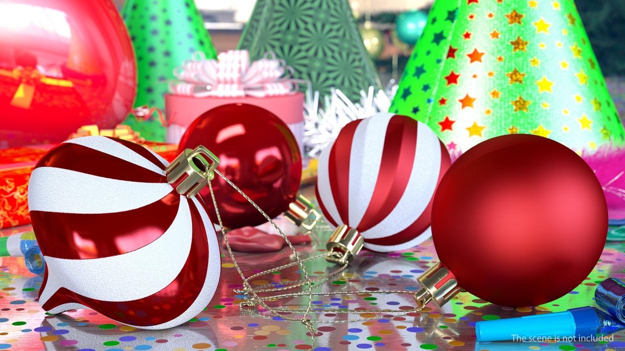 3D Christmas Decor Collection 6 model