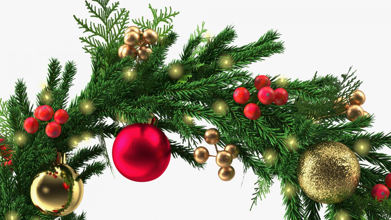 3D Christmas Decor Collection 6 model