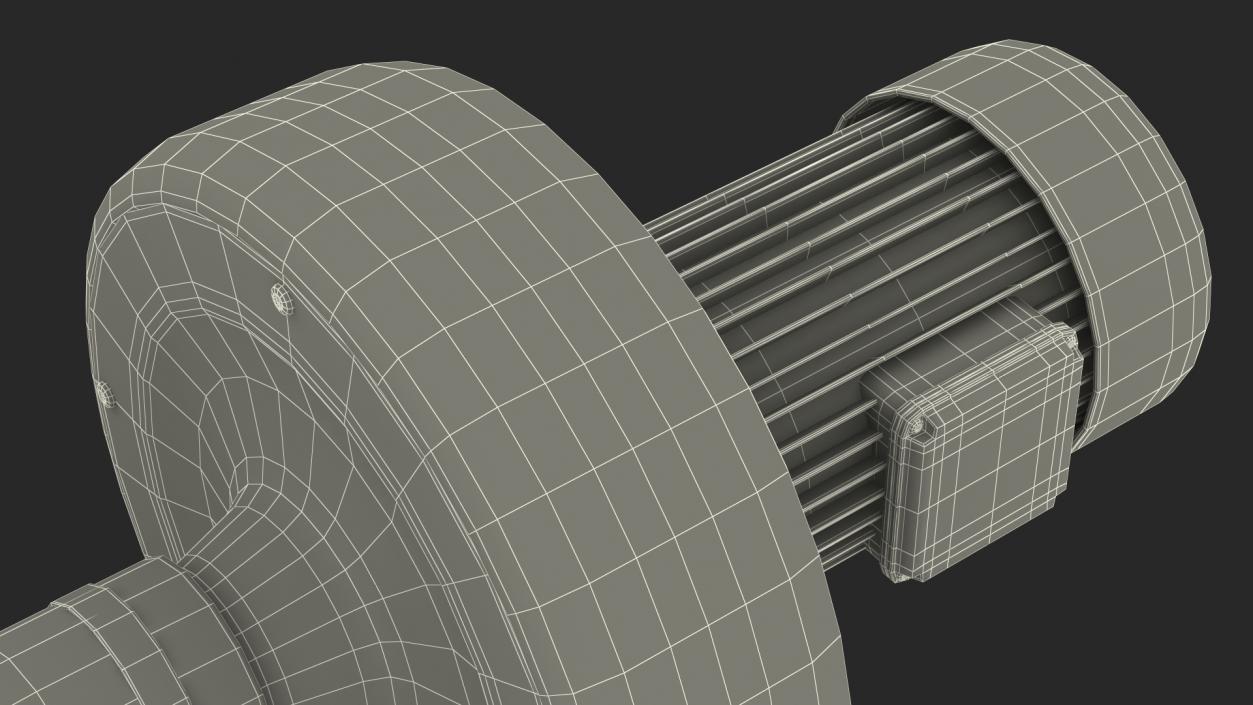 Exhaust Fume Extraction System Single Duct 3D