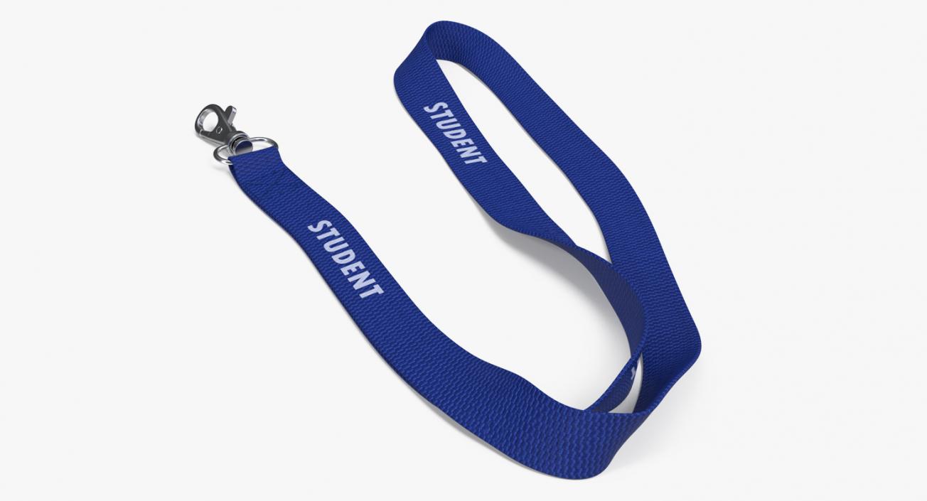 3D model Student Lanyard