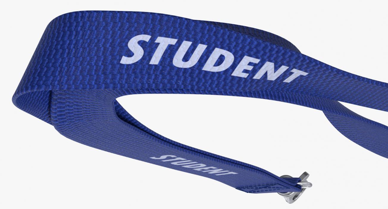 3D model Student Lanyard