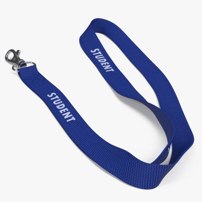 3D model Student Lanyard