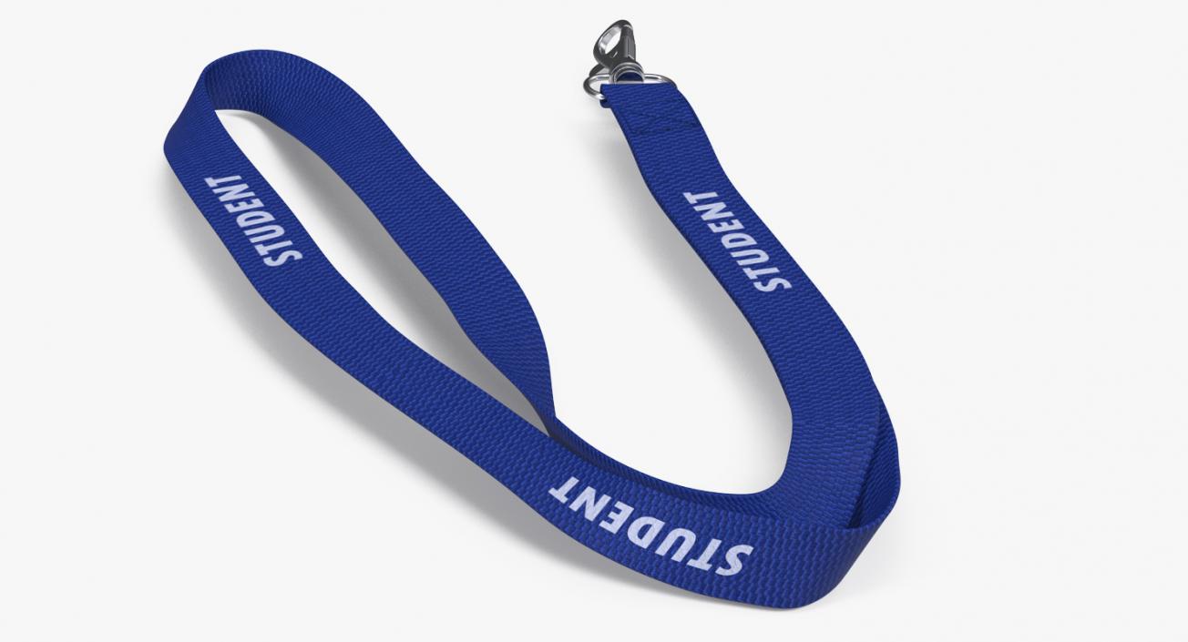 3D model Student Lanyard