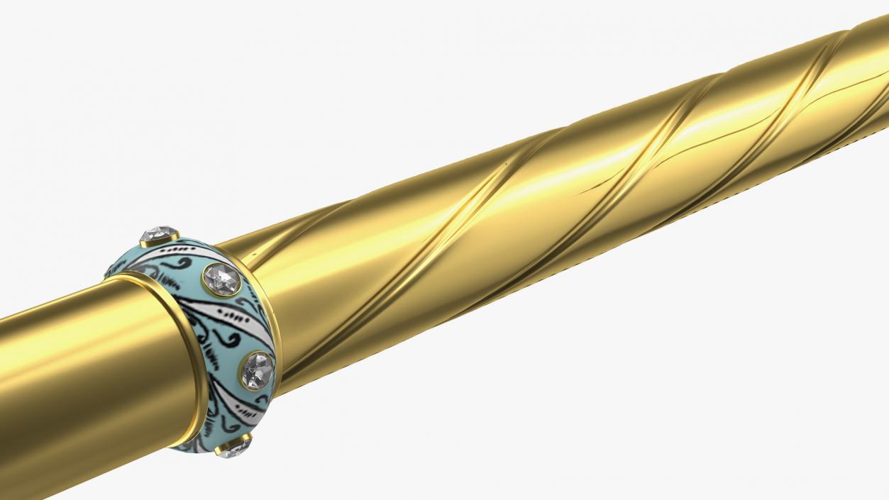 3D The Sovereigns Sceptre with Cross model