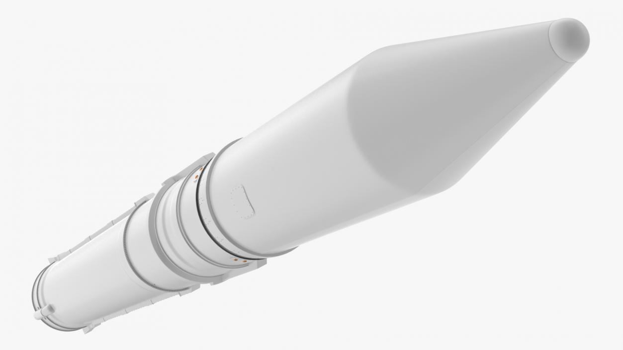 3D Rocket Launch Vehicle