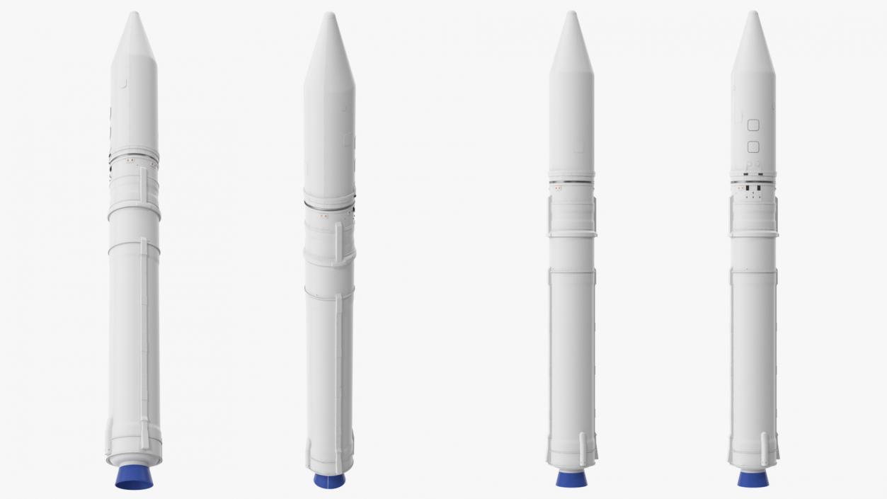 3D Rocket Launch Vehicle