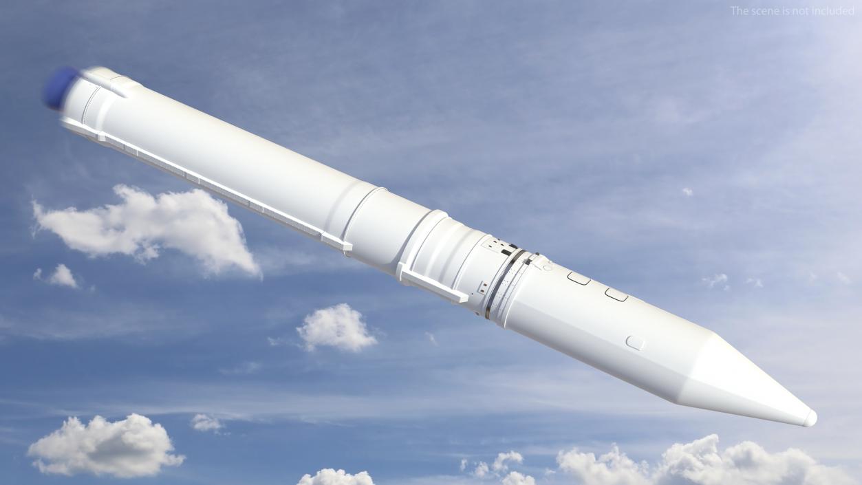 3D Rocket Launch Vehicle