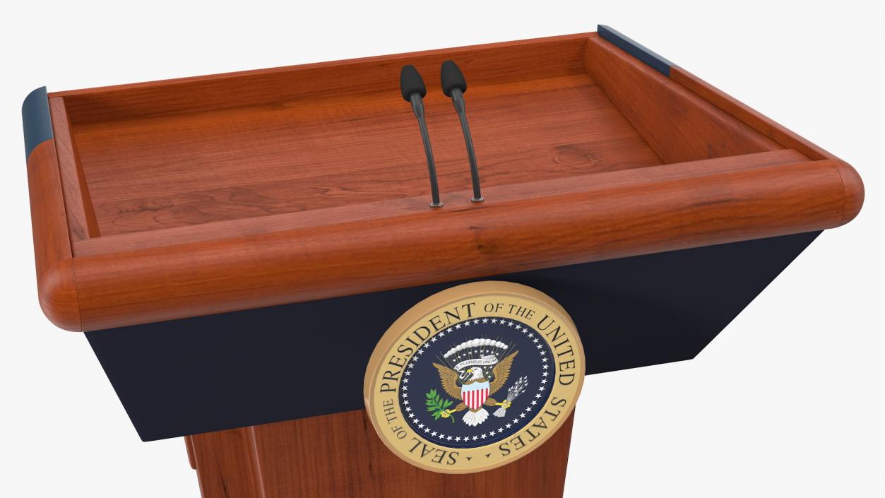 3D Speech Stand United States President