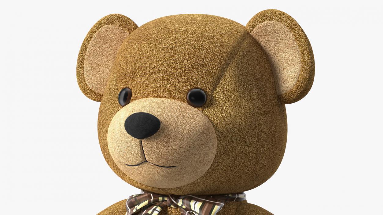 3D Teddy Bear Rigged for Maya