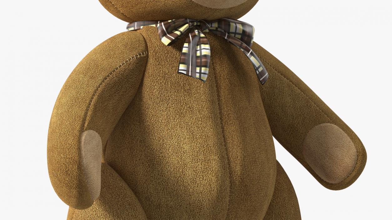 3D Teddy Bear Rigged for Cinema 4D