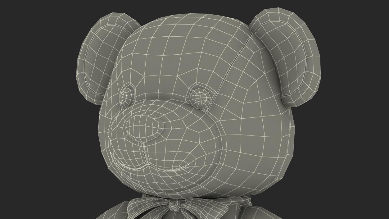 3D Teddy Bear Rigged for Cinema 4D