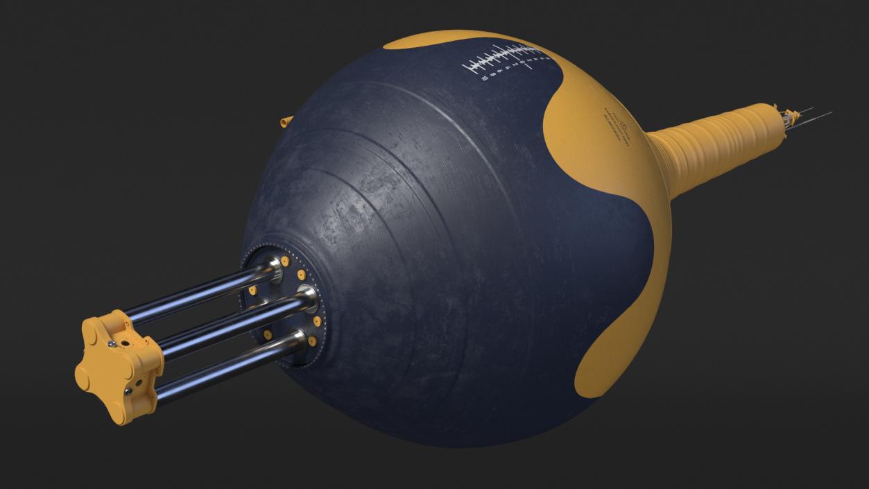 Wave Power Device 3D