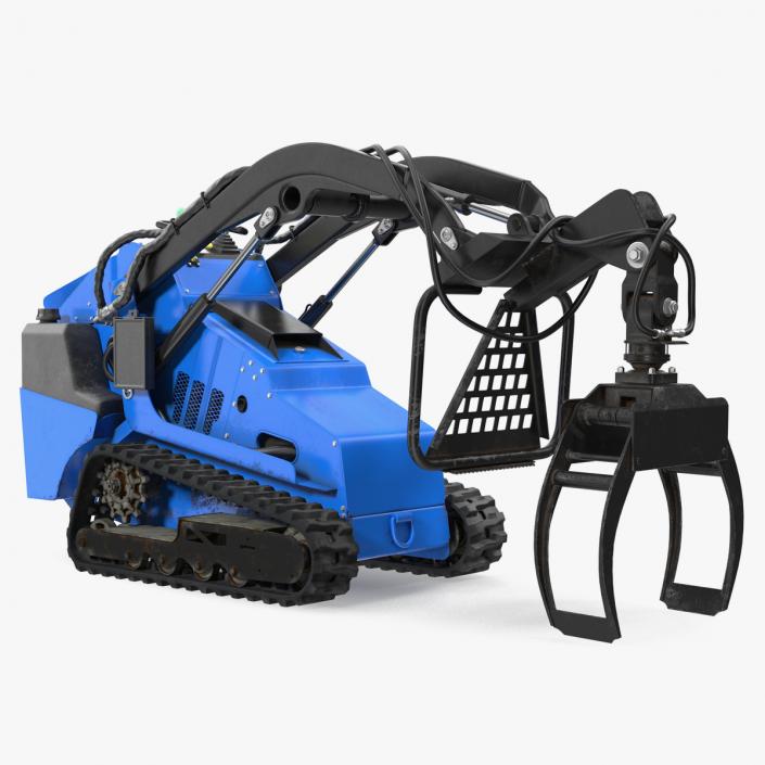 3D Mini Skid Steer Grapple Generic