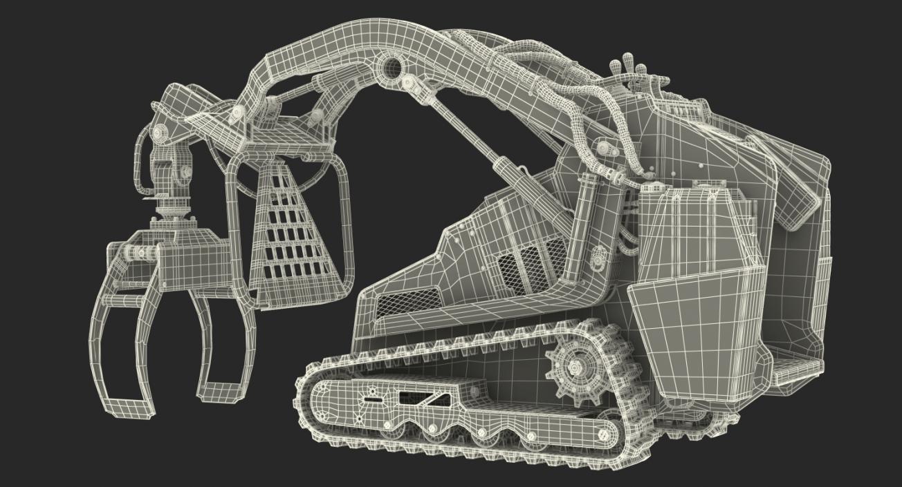 3D Mini Skid Steer Grapple Generic