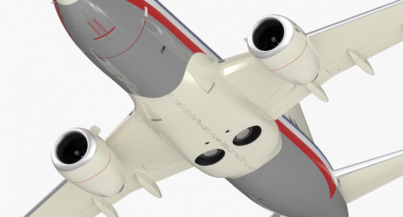 Boeing 737-700 American Airlines Rigged 3D model