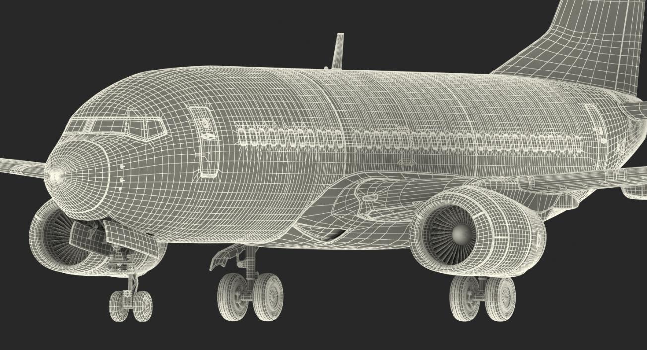 Boeing 737-700 American Airlines Rigged 3D model