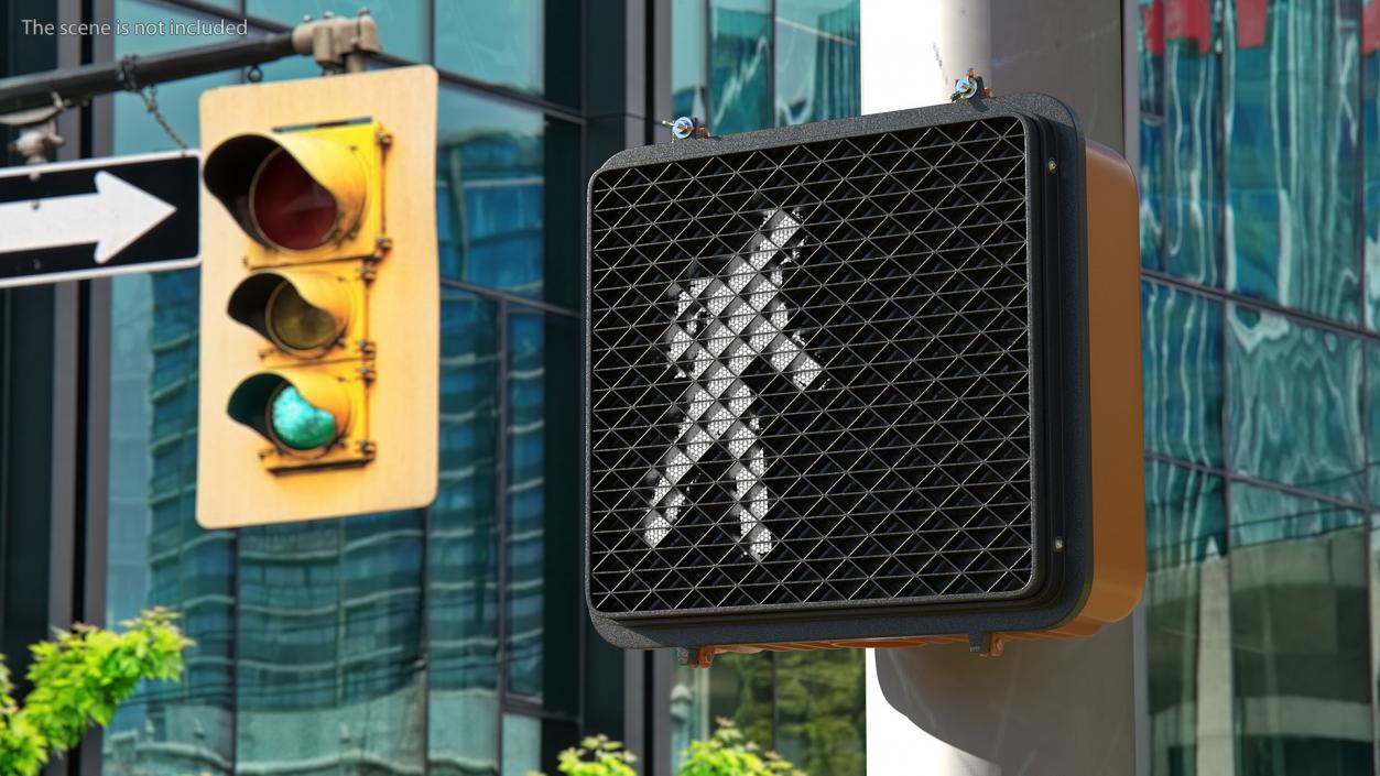 Walk Signal v2 Go 2 3D model