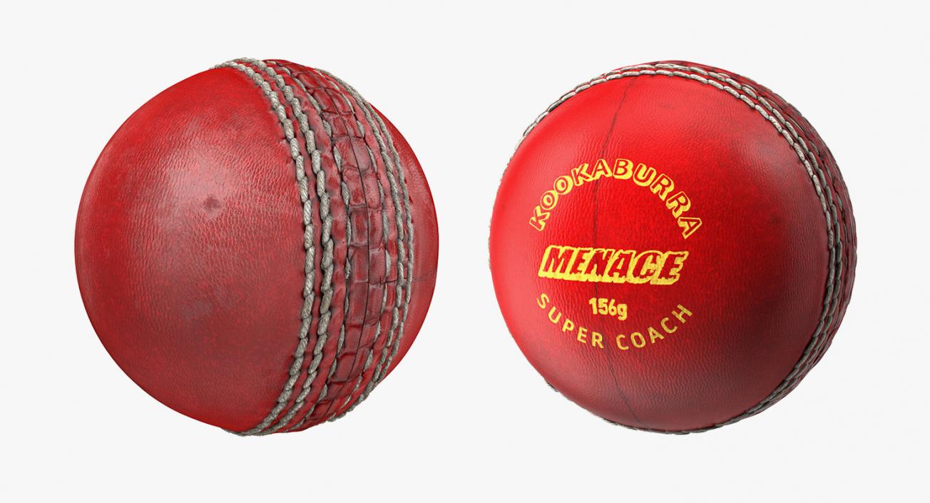 Cricket Balls Collection 3D model